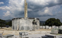Huyện miền núi Bình Định gấp rút hoàn thành tượng đài 48 tỷ đồng