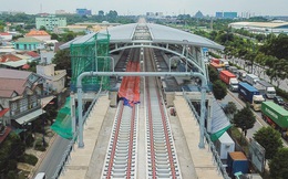[ẢNH] Hình dáng ga metro khu Công Nghệ Cao lộ diện sau 8 năm xây dựng