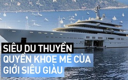 Đột nhập vào "siêu du thuyền" của các "siêu đại gia" đình đám thế giới: Dài cả trăm mét, có cả sân bay lẫn kính chắn bom, nhưng để làm gì?