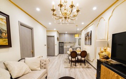 Cận cảnh căn hộ ở Hà Nội được dát vàng, giá "siêu đắt" 150 triệu đồng/m2