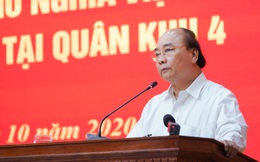 Thủ tướng Nguyễn Xuân Phúc: Đoàn công tác Quân khu 4 dũng cảm hy sinh để cứu dân
