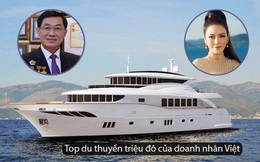Nhìn lại những du thuyền lên tới vài triệu đô đắt giá của giới doanh nhân Việt, có chiếc lên tới cả trăm tỉ khiến dân tình gọi luôn "biệt thự trên biển"
