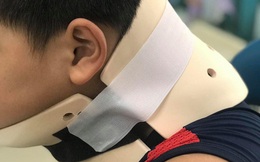 TP.HCM: Bắt chước trò chơi nhào lộn trên TikTok, bé trai 10 tuổi ngã vẹo cổ, đầu bị nghiêng sang một bên