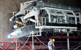 Cận cảnh lắp ráp robot đào hầm 'khủng' nặng 850 tấn thi công Metro Nhổn - ga Hà Nội