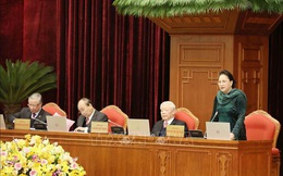 Chủ tịch Quốc hội Nguyễn Thị Kim Ngân điều hành phiên bế mạc Hội nghị Trung ương 14