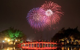 Hà Nội bắn pháo hoa tầm cao 3 điểm dịp Tết Dương lịch 2021