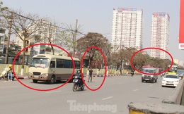 Tận thấy bến cóc, xe dù náo loạn đường phố Hà Nội
