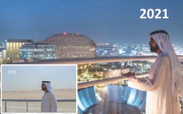 Bức ảnh chấn động UAE: 5 năm từ sa mạc thành đại công trình hoa mỹ đồ sộ bậc nhất thế giới