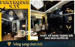 Penthouse 4 tỷ rộng 72m2 “phủ kín” màu đen của cặp vợ chồng Sài Gòn: Làm lại 100% nội thất, thiết kế cá tính, tông màu huyền bí vạn người mê
