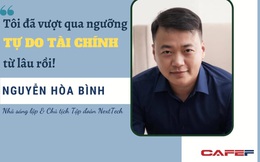Shark Nguyễn Hòa Bình: "Có 1 tỷ USD tôi cũng không biết phải làm gì, bởi đã vượt qua mức tự do tài chính rất lâu rồi"