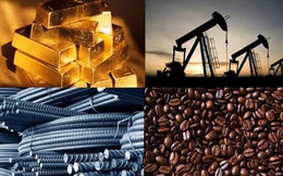 Thị trường ngày 25/12: Giá dầu, đồng và cà phê giảm, sắt, thép đi lên