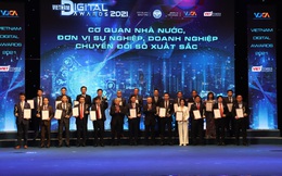 Địa phương duy nhất phía Nam có cơ quan nhà nước nhận giải "Chuyển đổi số Việt Nam năm 2021"