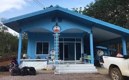 Căn nhà có gia chủ mê Doraemon khiến dân tình tranh cãi: Dễ thương hay nhố nhăng như cái vườn trẻ?