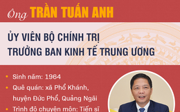 Chân dung ông Trần Tuấn Anh tân Trưởng ban Kinh tế Trung ương