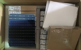 Lô sản phẩm làm pin điện mặt trời trị giá trên 100 tỷ đồng nghi nhập lậu