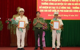 Bình Định có 2 tân Phó Giám đốc Công an tỉnh