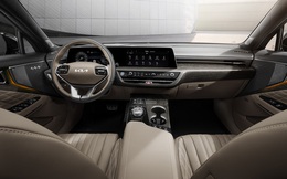 Kia K8 lần đầu khoe nội thất: Đẹp như xe sang, dùng tới 14 loa Meridian