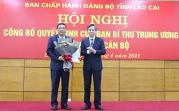 Ông Hoàng Giang giữ chức Phó Bí thư Tỉnh ủy Lào Cai