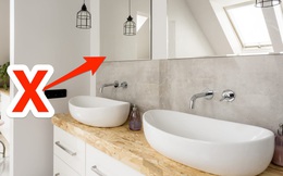 7 lỗi thiết kế ngớ ngẩn trong phòng tắm mà nhiều người mắc phải