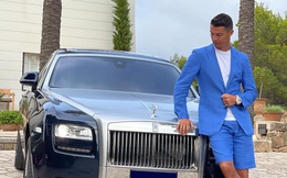Hơn triệu lượt thả tim bức ảnh Ronaldo chọn xe giữa dàn xế hộp 550 tỷ đồng cho "ngày phán quyết"