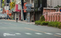 Đường phố Sài Gòn vắng lặng chưa từng thấy trong ngày đầu siết chặt giãn cách: Không còn bóng shipper, “ai ở đâu ở yên đó”