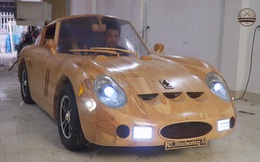 Thợ Việt đổi Ferrari 250 gỗ chế tác trong 70 ngày lấy Mercedes-Benz GLA