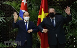Chủ tịch nước cảm ơn Cuba sẵn sàng hợp tác sản xuất vắc-xin Abdala với Việt Nam