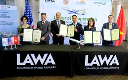 Bamboo Airways lý giải việc chọn Los Angeles, ký kết hợp tác 4 bên xúc tiến đường bay thẳng Việt - Mỹ trong thời gian tới