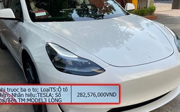 Vừa nộp trước bạ gần 300 triệu đồng, chủ xe Tesla Model 3 tại Việt Nam ngậm ngùi khi biết tin sắp miễn 100% trước bạ