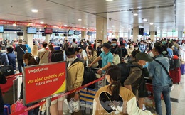 26 tháng Chạp, sân bay Tân Sơn Nhất không còn 'nóng hầm hập' người về quê ăn Tết