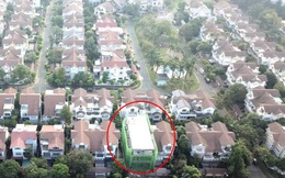 Xôn xao hình ảnh nhà đang xây của Thủy Tiên "một mình một kiểu" giữa khu biệt thự sang trọng?