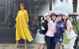 Dàn mỹ nhân Việt bận rộn ngày cuối năm nhưng không quên lên đồ "sống ảo": Hà Tăng bình thản diện áo dài giữa thị phi, hội bạn thân hoa hậu - MC đi đánh golf từ 7h sáng