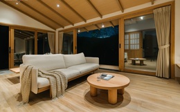 Ngôi nhà nằm giữa núi rừng Ba Vì hùng vĩ gây ấn tượng khi có kiến trúc tối giản của người Nhật