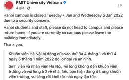 Đại học RMIT phản hồi về thông tin "đóng cửa 2 ngày do sinh viên doạ đốt trường vì nợ học phí, học bổng"