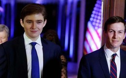 Con trai ông Trump thành tâm điểm với chiều cao 2 m ở tuổi 16