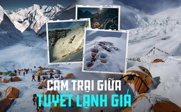 Cắm trại ngay giữa hố tuyết tại Nepal, trải nghiệm có 1-0-2 trong hành trình chinh phục đỉnh Everest