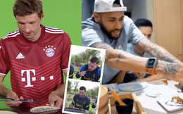 Khi các ngôi sao World Cup “trổ tài” cầm đũa, Neymar thành thục gắp thức ăn điêu luyện