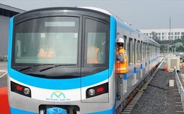 Cận cảnh đoàn tàu metro Bến Thành - Suối Tiên chạy thử ở TPHCM