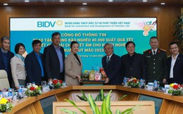 BIDV dành 20 tỷ đồng tặng quà Tết cho người nghèo Xuân Quý Mão 2023