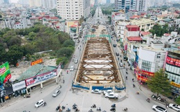 Toàn cảnh dự án hầm chui 700 tỷ đồng ở Hà Nội dần hình thành