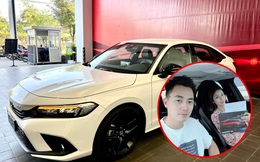 Tặng bà xã Honda Civic RS 2022 nhân dịp sinh nhật, em trai ca sĩ Đăng Khôi chia sẻ: ‘Xe cho vợ chưa bao giờ lái hay đến thế!’