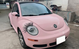Volkswagen Beetle 13 năm tuổi được rao bán giá 590 triệu nhưng CĐM chỉ để ý tới bộ lông mi không giống ai