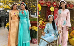 Gia đình rich kid Tiên Nguyễn diện áo dài: Mỗi năm một khác nhưng "đỉnh" nhất là màn diện lại áo cũ của doanh nhân Thủy Tiên