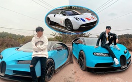Tốn 600 triệu và 365 ngày tạo 'siêu phẩm' Bugatti Chiron, thanh niên Quảng Ninh tính chơi lớn tiếp với Pagani Huayra như Minh Nhựa