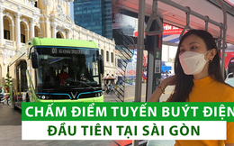 Người Sài Gòn hào phóng chấm điểm cao bất ngờ cho tuyến buýt điện giá rẻ đầu tiên