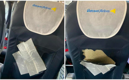 Vietrvel Airlines phản hồi vụ ghế máy bay bị rách: Do tác động của ngoại lực