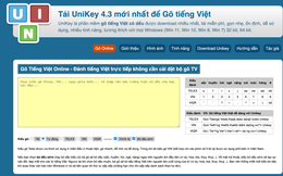Website Unikey giả mạo tuyên bố trao thưởng 1000 USD cho người chứng minh được rằng website có mã độc