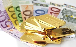 Giá vàng vượt xa 2.000 USD, Euro kết thúc 5 phiên giảm, USD hạ nhiệt
