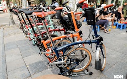 Người Hà Nội chi trăm triệu chơi xe đạp gấp hàng hiệu