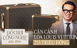 Cận cảnh chiếc loa Louis Vuitton giá 253 triệu đồng mà NTK Thái Công phải "tay xách nách mang" ở sân bay!